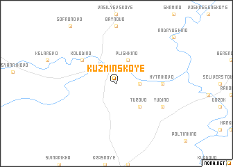 map of Kuz\