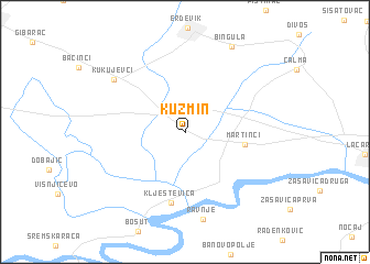 map of Kuzmin