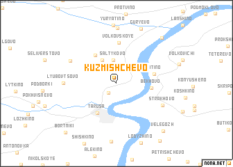 map of Kuz\