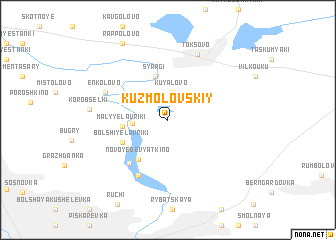 map of Kuz\