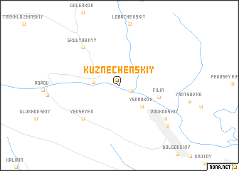 map of Kuznechenskiy