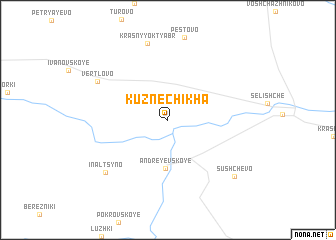 map of Kuznechikha