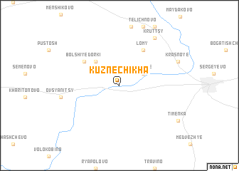 map of Kuznechikha