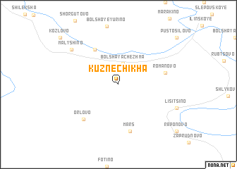 map of Kuznechikha