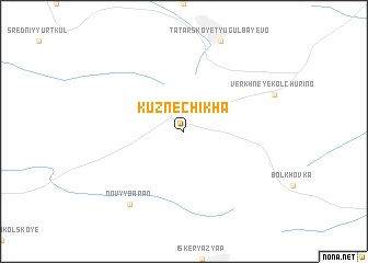 map of Kuznechikha