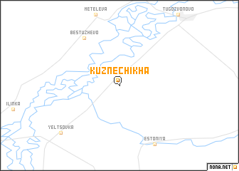 map of Kuznechikha