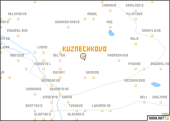 map of Kuznechkovo