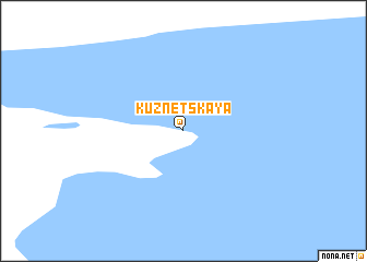 map of Kuznetskaya