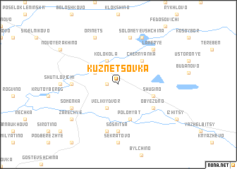 map of Kuznetsovka