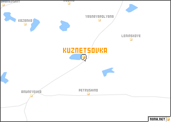 map of Kuznetsovka