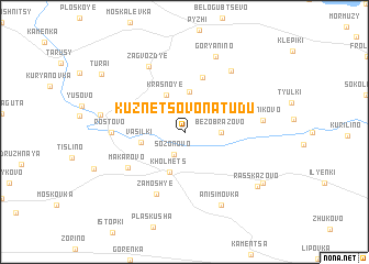 map of Kuznetsovo na Tudu
