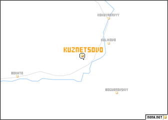 map of Kuznetsovo