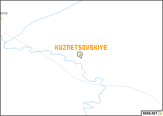 map of Kuznetsovskiye