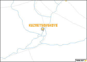 map of Kuznetsovskoye