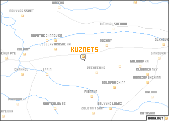 map of Kuznets