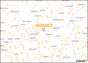 map of Kužnjača