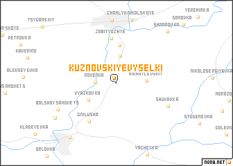 map of Kuznovskiye Vyselki