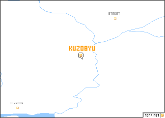 map of Kuzob\