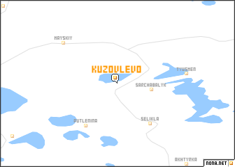 map of Kuzovlëvo