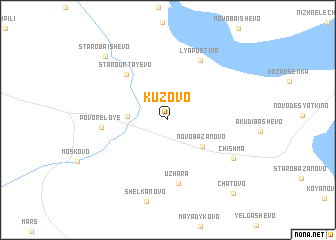 map of Kuzovo