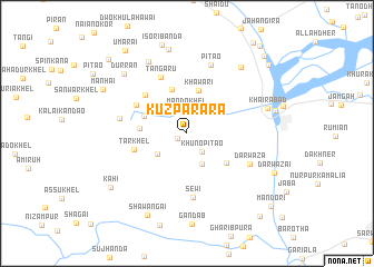 map of Kuz Parara