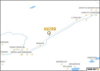 map of Kuzra