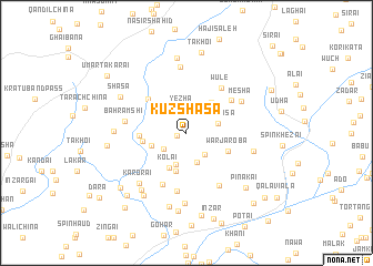 map of Kūz Shāsa