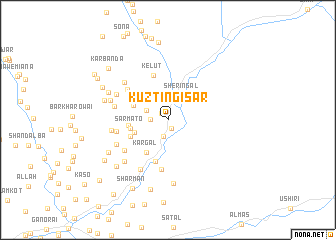 map of Kuz Tingīsar