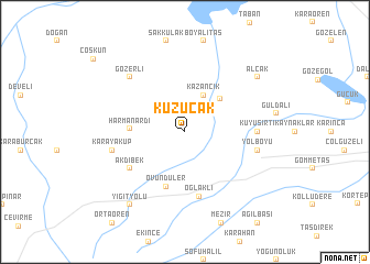 map of Kuzucak