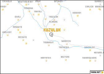 map of Kuzuluk