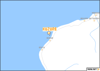 map of Kuzure