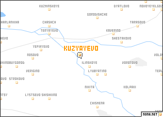 map of Kuzyayevo