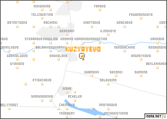 map of Kuzyayevo