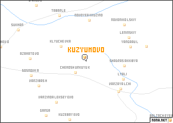 map of Kuzyumovo