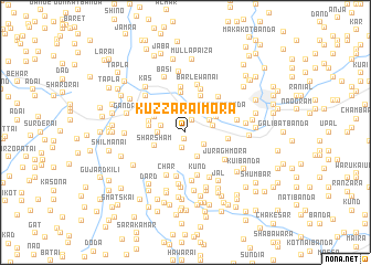 map of Kuz Zarai Mora