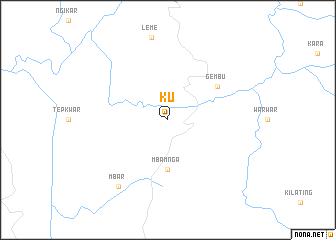 map of Ku