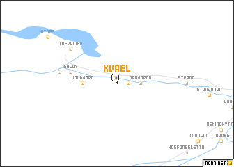 map of Kvæl