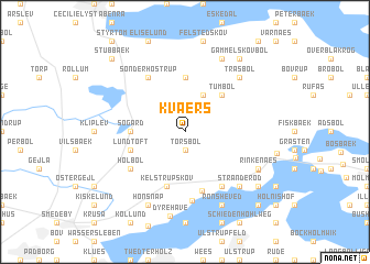 map of Kværs