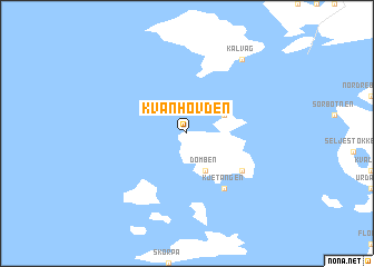 map of Kvanhovden