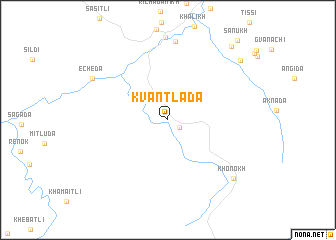 map of Kvantlada