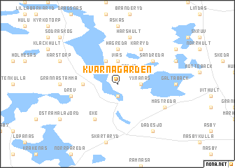 map of Kvarnagården