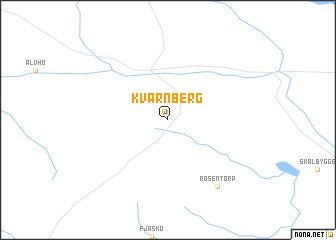 map of Kvarnberg