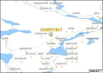 map of Kvarntäkt