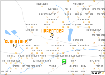 map of Kvarntorp