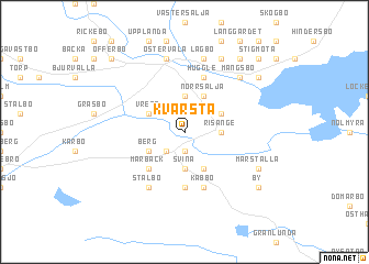 map of Kvarsta