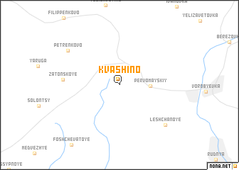 map of Kvashino