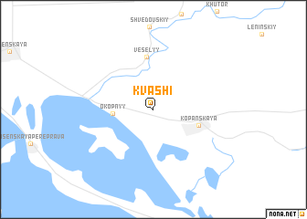 map of Kvashi