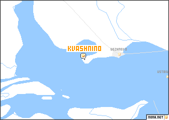 map of Kvashnino