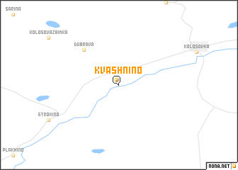 map of Kvashnino