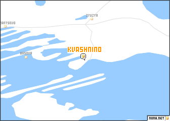 map of Kvashnino